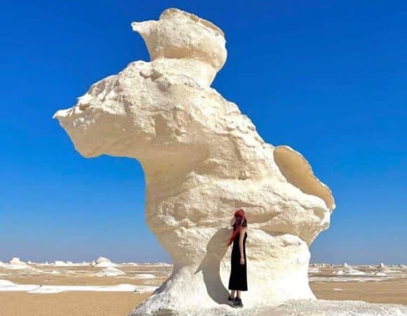 White Desert Black Desert Crystal Mountain Gara Cave Egypt Travel Guide